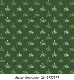 High quality block print pattern in EPS format for home decor.