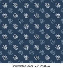High quality block print pattern in EPS format for home decor.