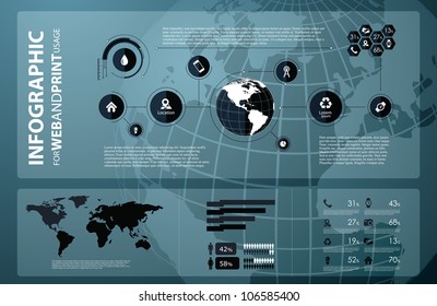 High quality business infographic elements