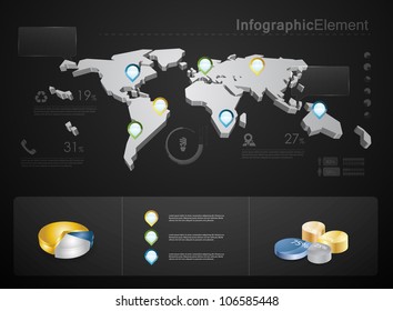 High quality business infographic elements