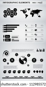 High quality business infographic elements