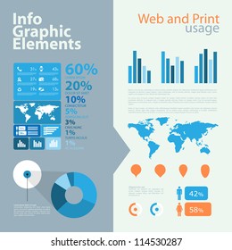 High quality business infographic elements