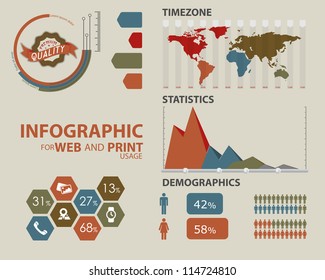 High quality business infographic elements