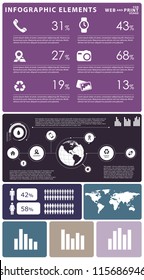 High quality business infographic elements