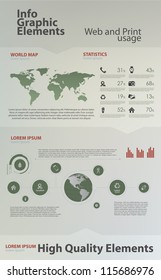 High quality business infographic elements