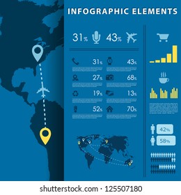 High quality business infographic elements