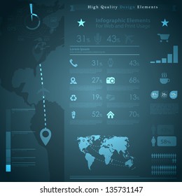 High quality business infographic elements