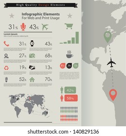 High quality business infographic elements