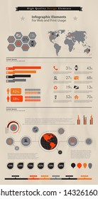 High quality business infographic elements