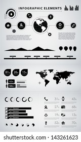 High quality business infographic elements