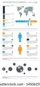 High quality business infographic elements