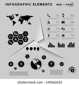 High quality business infographic elements
