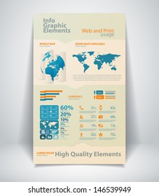 High quality business infographic elements 