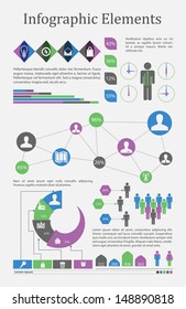 High quality business infographic elements