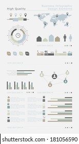 High quality business infographic elements