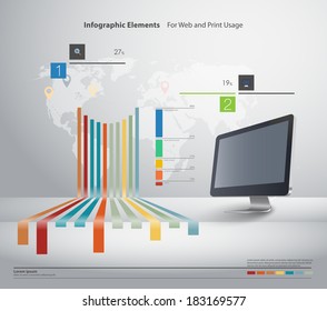 High quality business infographic elements