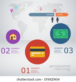High quality business infographic elements 