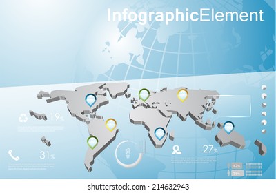 High quality business infographic elements 