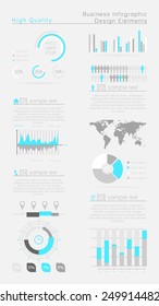 High quality business infographic elements