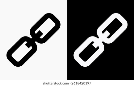 High quality Chain, Link, Hyperlink – vector icon. Editable and Pixel Perfect. For Mobile and Web. 