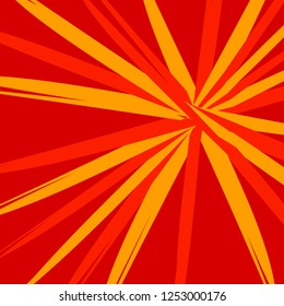 High quality comic book style background. Pop art retro comic. Lightning blast halftone dots. Cartoon vs. Vector Illustration. Background superhero. Abstract background.