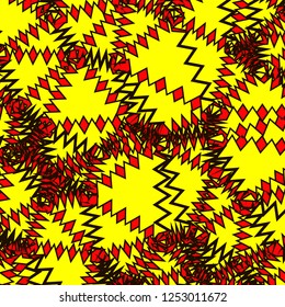 High quality comic book style background. Pop art retro comic. Lightning blast halftone dots. Cartoon vs. Vector Illustration. Background superhero. Abstract background.