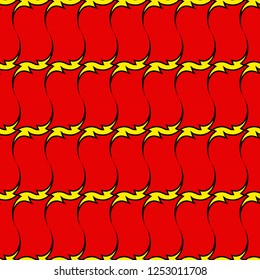 High quality comic book style background. Pop art retro comic. Lightning blast halftone dots. Cartoon vs. Vector Illustration. Background superhero. Abstract background.