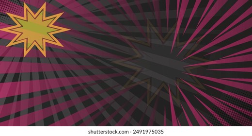 High quality comic book style background, halftone print texture