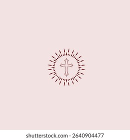 HIGH QUALITY CROSS VECTOR FOR LOGO T-SHIRT AND HOME WALL DESIGN