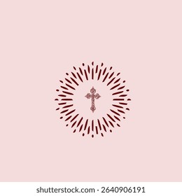 HIGH QUALITY CROSS VECTOR FOR LOGO T-SHIRT AND HOME WALL DESIGN
