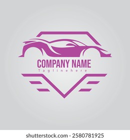 High Quality Custom Car Logo Design Template for your business