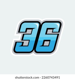 Diseño de alta calidad de 39 números de carreras para su marca de negocios.