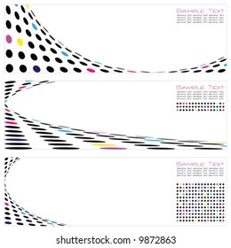 High Quality Dotted Template Abstract Background Vector Design Illustration