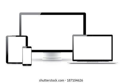 1,075 Multiple blank screens Images, Stock Photos & Vectors | Shutterstock