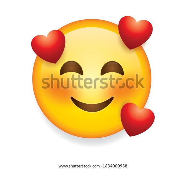 High Quality Emoticon On White Background Stock Vector (Royalty Free ...