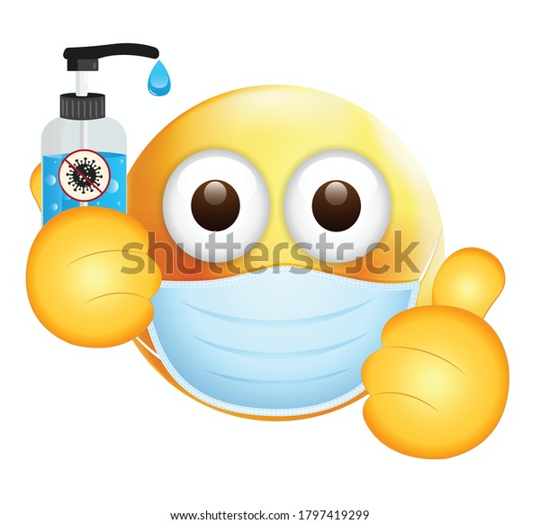 High Quality Emoticon On White Background Stock Vector (Royalty Free ...