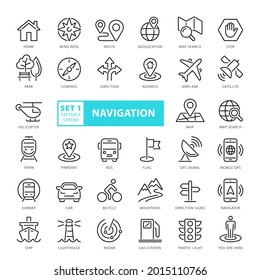 High Quality Full Vector Thin Line Icon Set - Finance, Money, Business