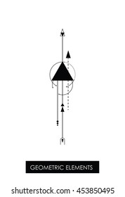 High quality geometric element. Sacred geometry. Isolated objects.