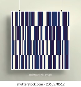 High quality geometric seamless pattern background. Colorful trendy template for background and layout. Vector illustration.