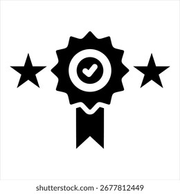 Ilustración vectorial de icono de glifo de alta calidad