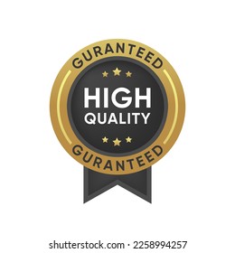 High quality Gold Badge vector design
