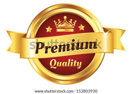 High Quality Golden Badge