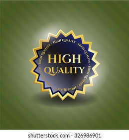 High Quality golden emblem