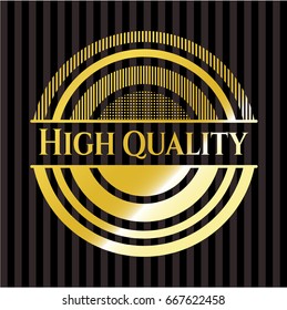 High Quality golden emblem