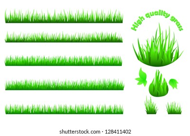 High quality grass set