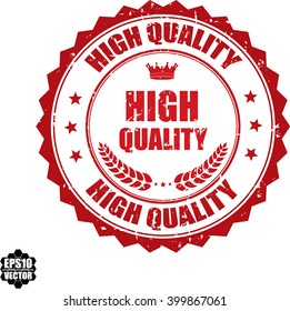 High quality grunge stamp.Vector.