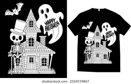 High quality  Halloween t shirt, Original Vector illustration for t-shirt design, Best Halloween t shirts, Creative design