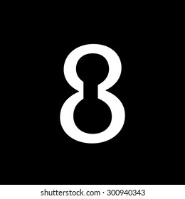 A High Quality Illustrated Font isolated from the background