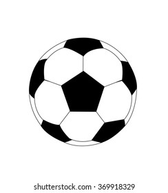 high quality isolated soccer ball