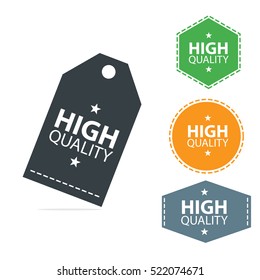 High Quality Label Icon Design
